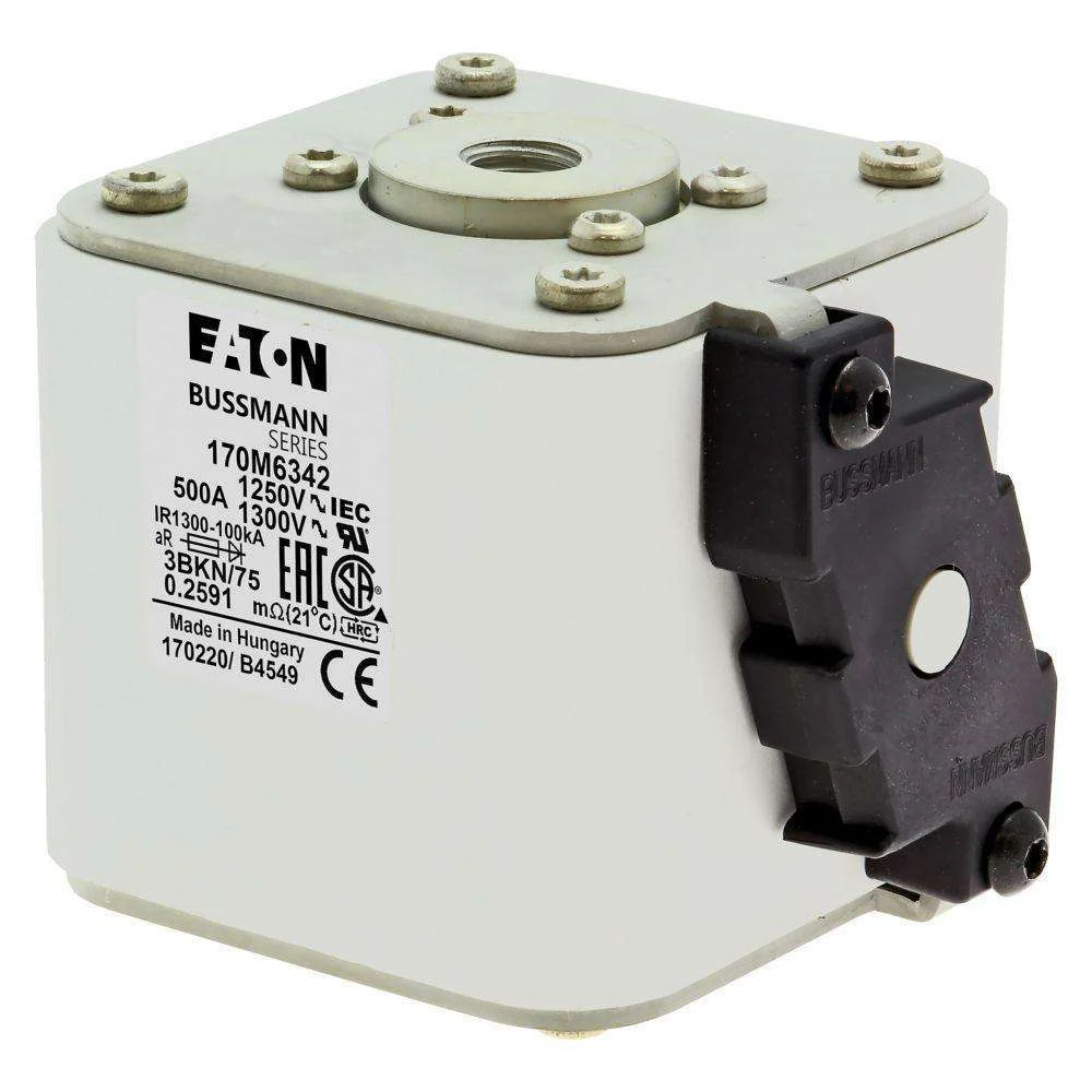 Eaton 170M6342 – FUSE 500A 1250V 3BKN/75 AR CU