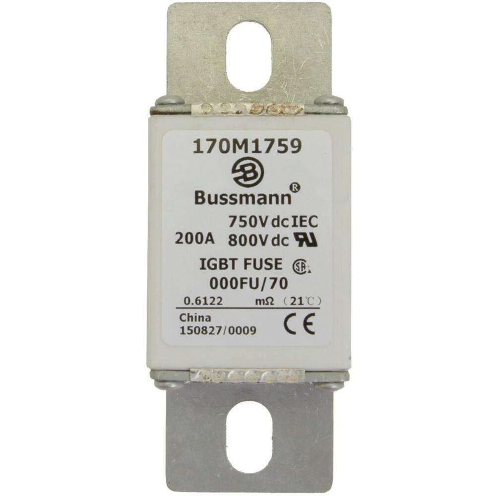 Eaton 170M1758 – FUSE 160A 750V DC 000FU/70 AR CU