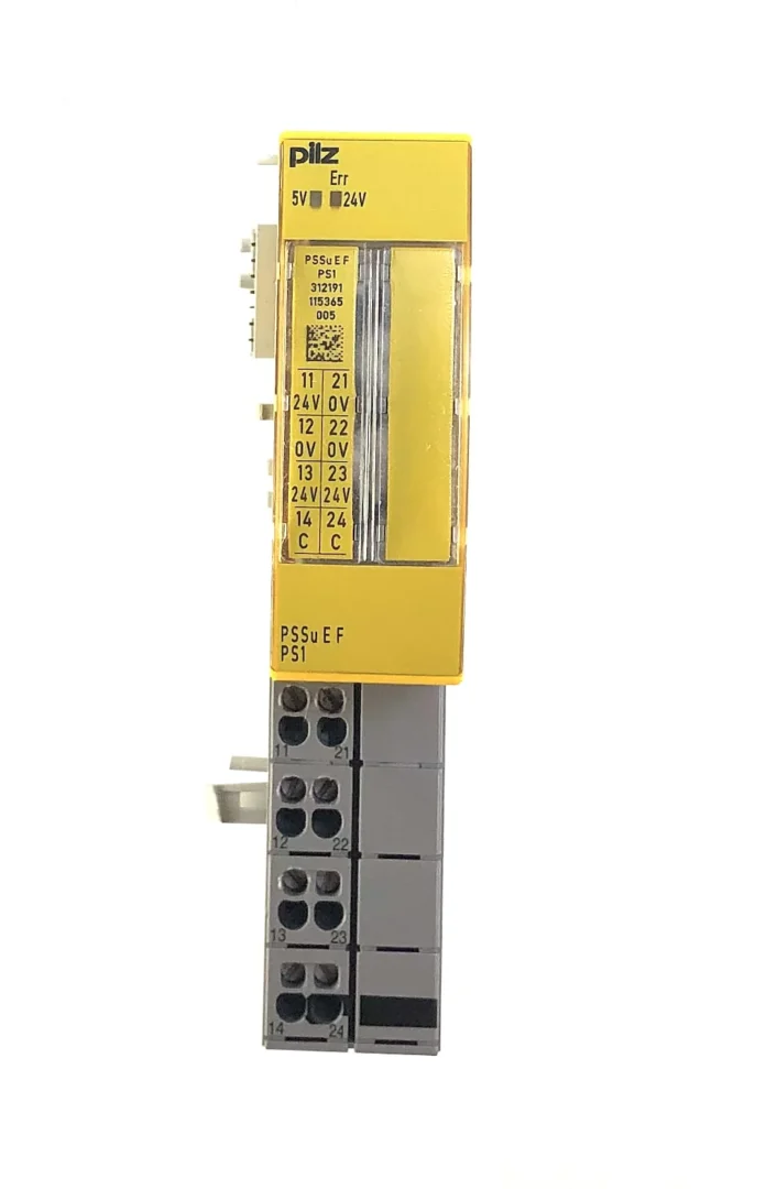 Pilz 312191 Güç Kaynakları ve Enerji