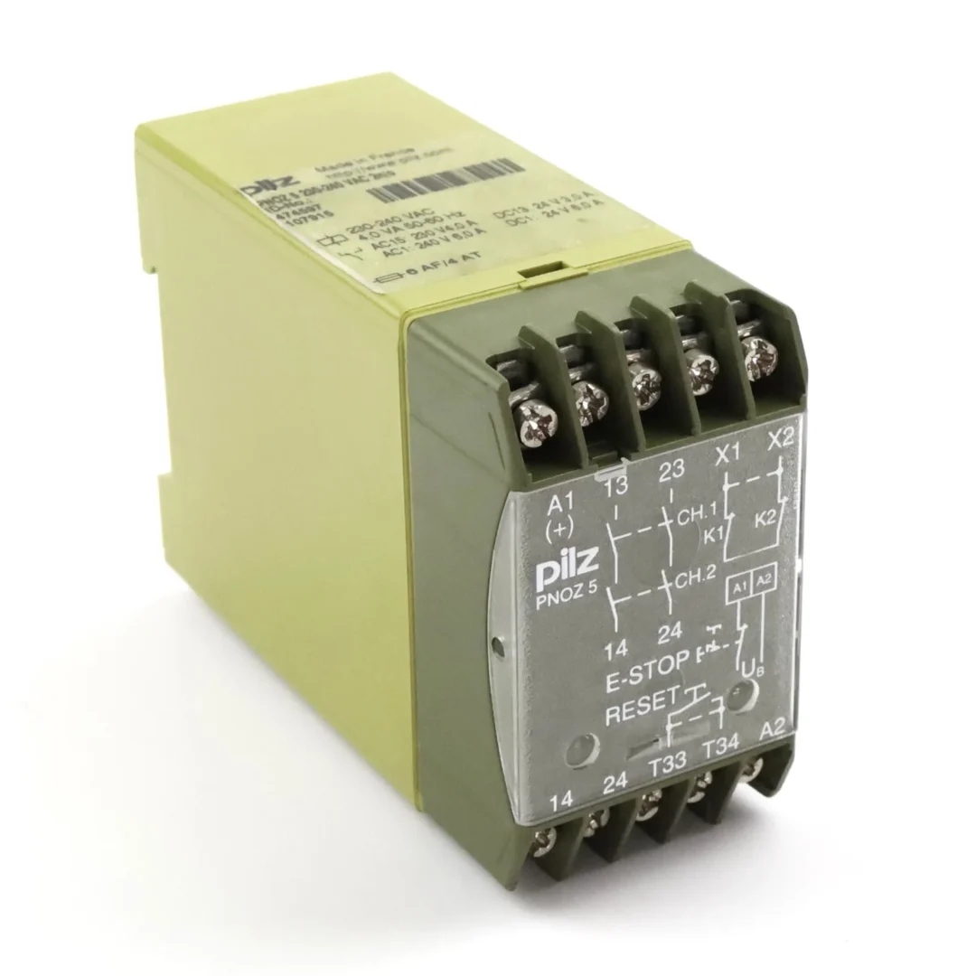 Pilz 474597 – PNOZ 5 230VAC Röleler ve Kontrol Cihazları