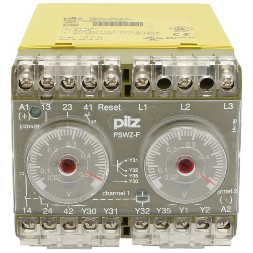 Pilz 475945 – PSWZ-F-24VDC-2N/O-1N/C-2SO Röleler ve Kontrol Cihazları