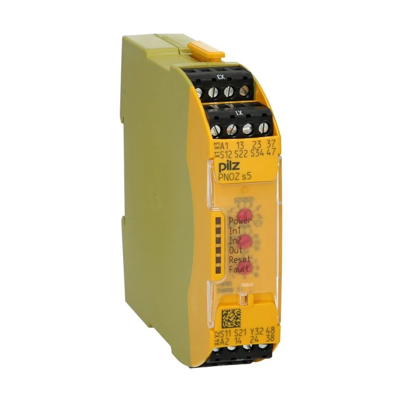 Pilz 750105 – PNOZ s5 24VDC 2 n/o 2 n/o t Röleler ve Kontrol Cihazları
