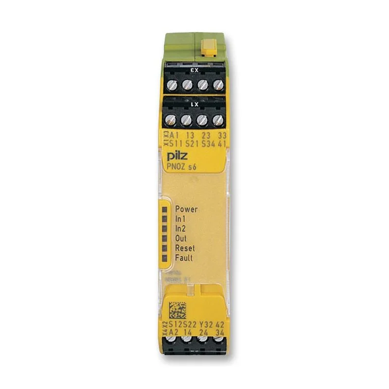 Pilz 750126 – PNOZ s6.1 24VDC 3 n/o 1 n/c Röleler ve Kontrol Cihazları