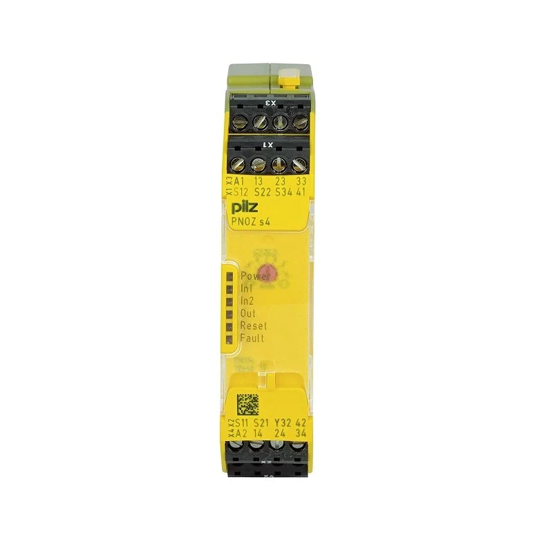 Pilz 750134 – PNOZ s4 48-240VACDC 3 n/o 1 n/c Röleler ve Kontrol Cihazları