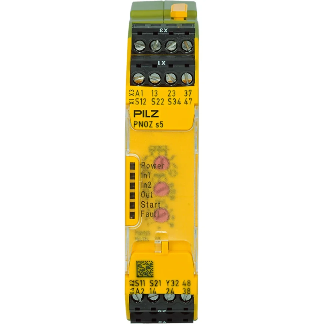 Pilz 750135 – PNOZ S5 48-240VACDC 2 N/O 2 N/O T Röleler ve Kontrol Cihazları