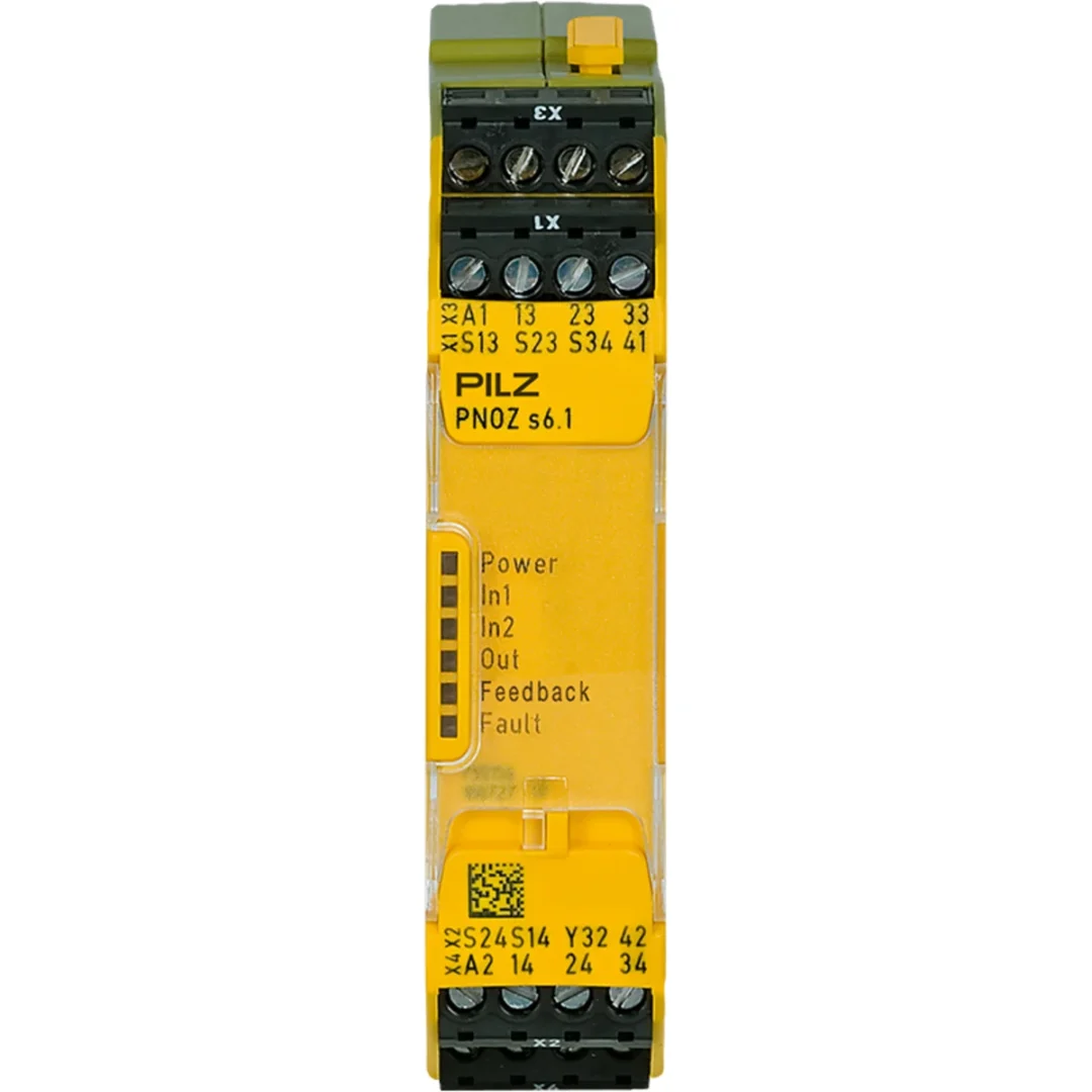 Pilz 750156 – PNOZ S6.1 48-240VACDC 3 N/O 1 N/C Röleler ve Kontrol Cihazları