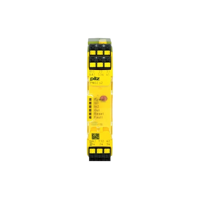 Pilz 751102 – PNOZ s2 C 24VDC 3 n/o 1 n/c Röleler ve Kontrol Cihazları
