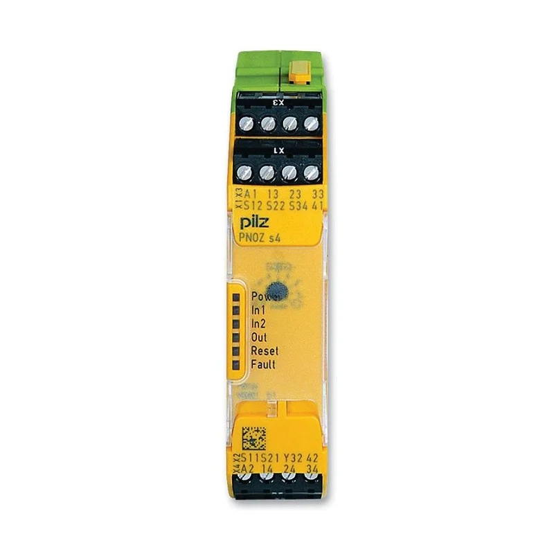 Pilz 751104 – PNOZ s4 C 24VDC 3 n/o 1 n/c Röleler ve Kontrol Cihazları