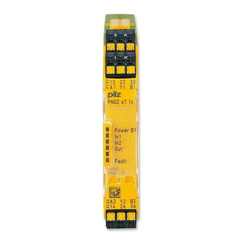 Pilz 751107 – PNOZ s7 C 24VDC 4 n/o 1 n/c Röleler ve Kontrol Cihazları