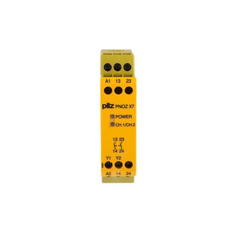 Pilz 774059 – PNOZ X7 24VACDC 2n/o Röleler ve Kontrol Cihazları