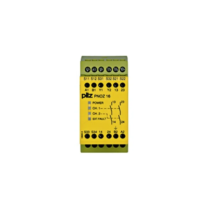 Pilz 774066 – PNOZ 16 230VAC 24VDC 2n/o Röleler ve Kontrol Cihazları