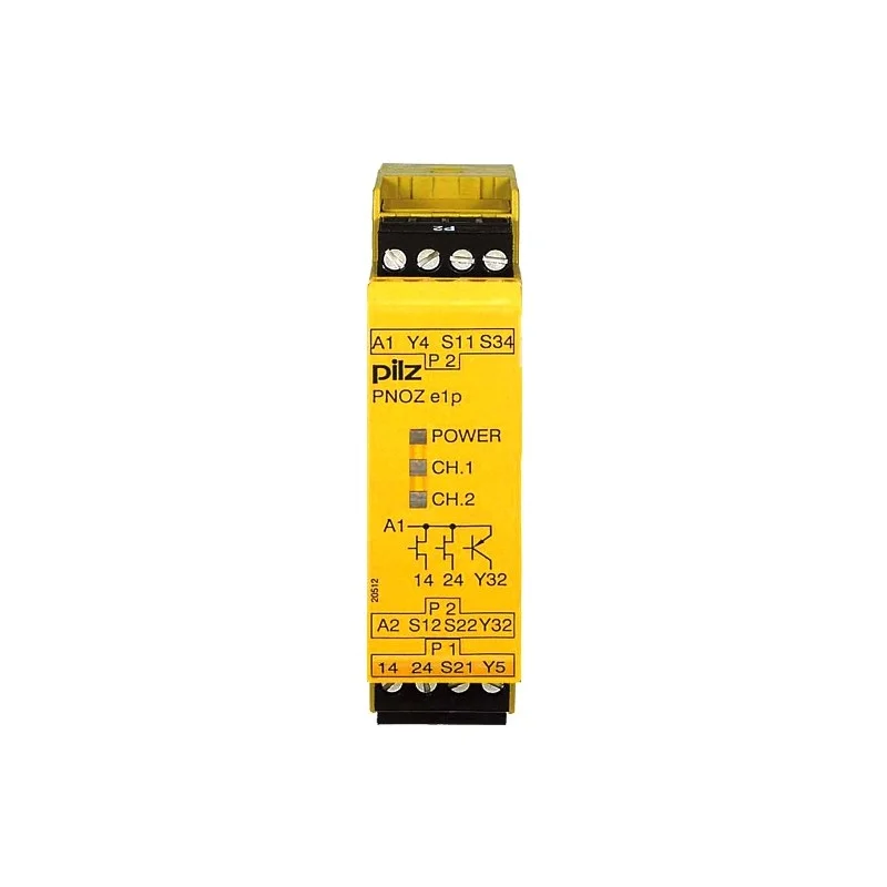 Pilz 774130 – PNOZ e1p 24VDC 2so Röleler ve Kontrol Cihazları