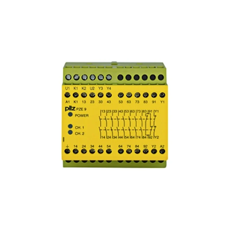 Pilz 774143 – PZE 9 110-120VAC 8n/o 1n/c Röleler ve Kontrol Cihazları