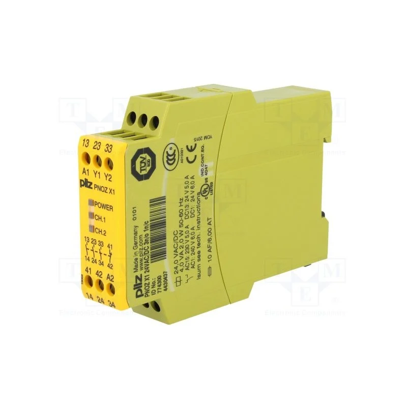 Pilz 774300 – 774-300 PNOZ/X1/24V Röleler ve Kontrol Cihazları