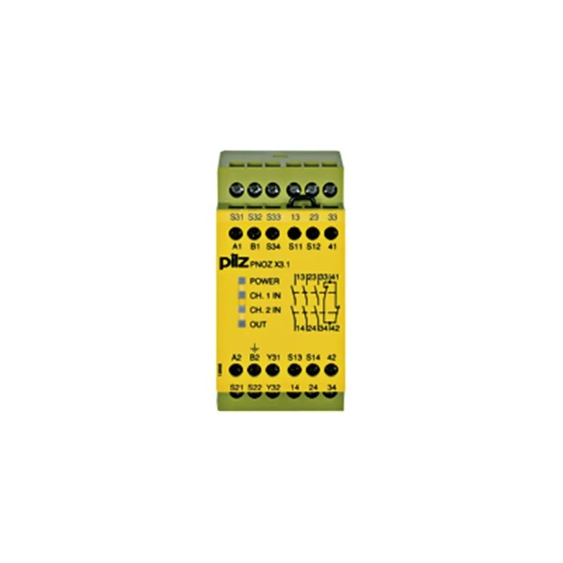 Pilz 774321 – PNOZ X3.1 230VAC 24VDC 3n/o 1n/c 1so Röleler ve Kontrol Cihazları