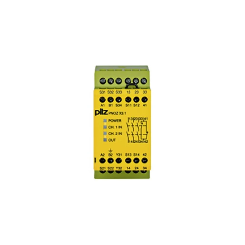 Pilz 774322 – PNOZ X3.1 240VAC 24VDC 3n/o 1n/c 1so Röleler ve Kontrol Cihazları