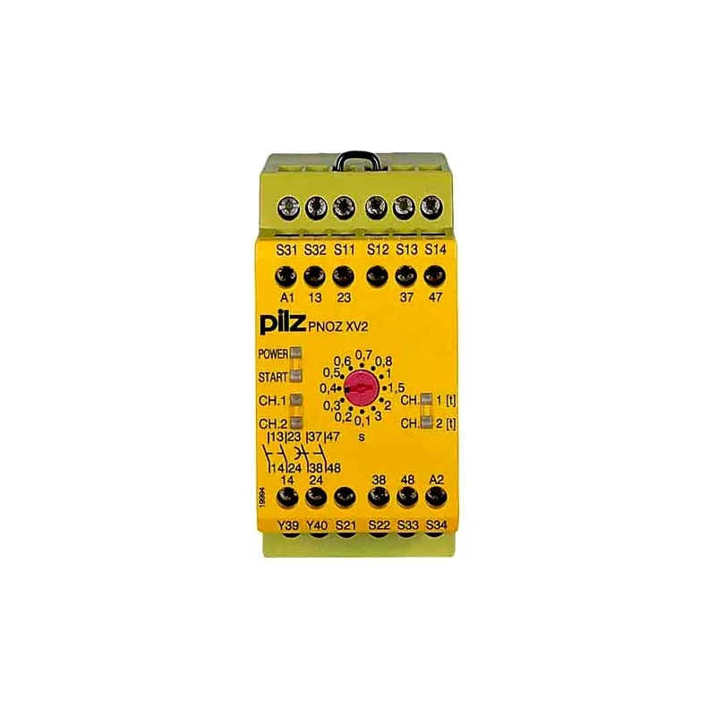 Pilz 774502 – PNOZ XV2 3/24VDC 2n/o 2n/o t Röleler ve Kontrol Cihazları