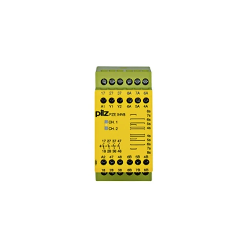 Pilz 774584 – PZE X4V8 24VDC 4n/o Röleler ve Kontrol Cihazları