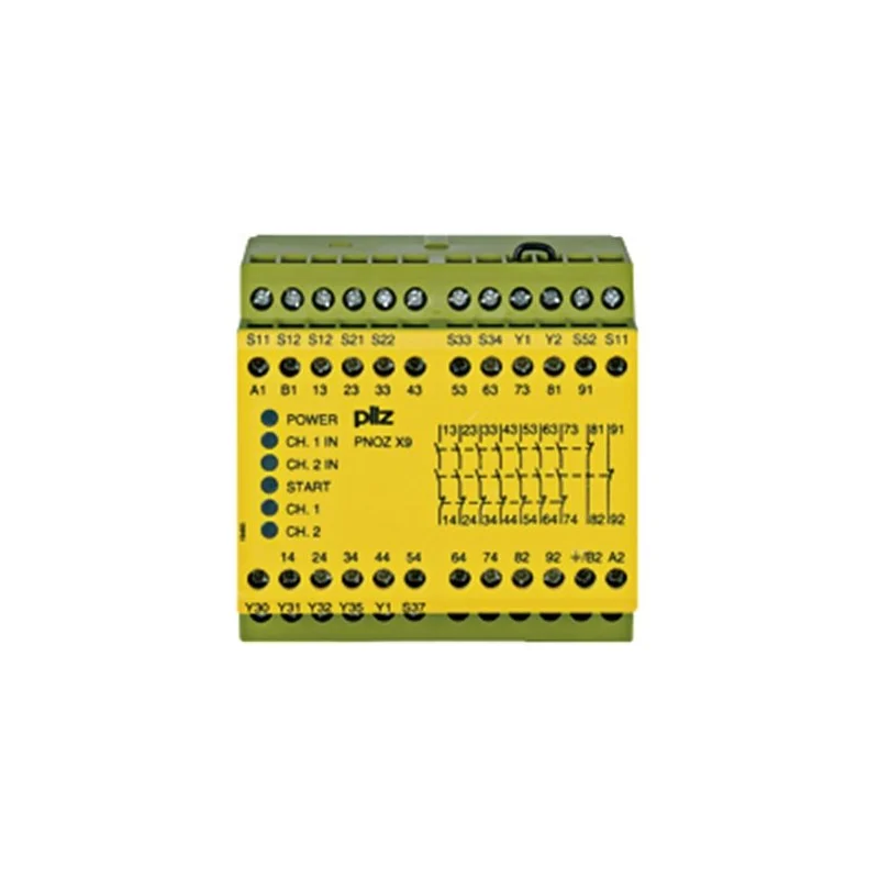 Pilz 774606 – PNOZ X9 200-230VAC 24VDC 7n/o 2n/c 2so Röleler ve Kontrol Cihazları