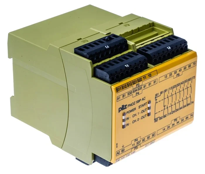 Pilz 777606 – PNOZ X9P 24DC 24-240VACDC 7no 2nc 2so Röleler ve Kontrol Cihazları