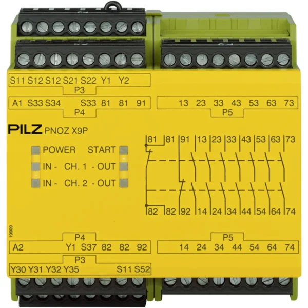 Pilz 777609 Röleler ve Kontrol Cihazları