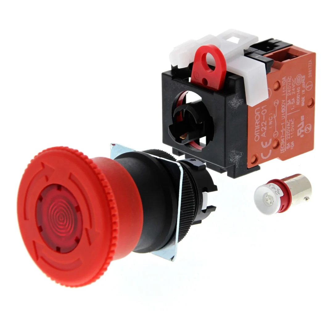 Omron A22EL-M-24A-02 Şalt Malzemeleri ve Güç Yönetimi