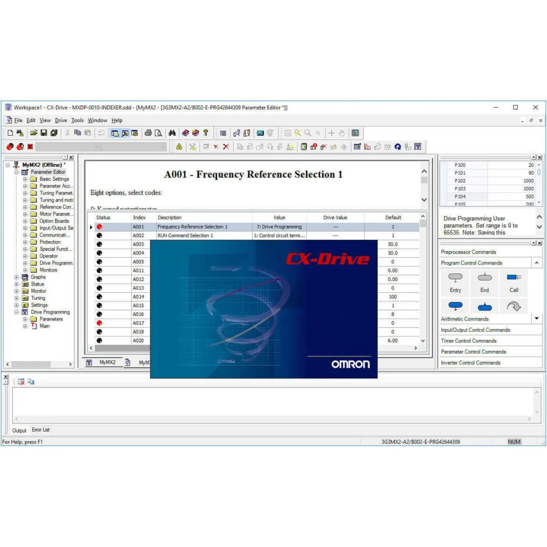 Omron CX-DRIVE 2.9 Otomasyon ve Kontrol Sistemleri