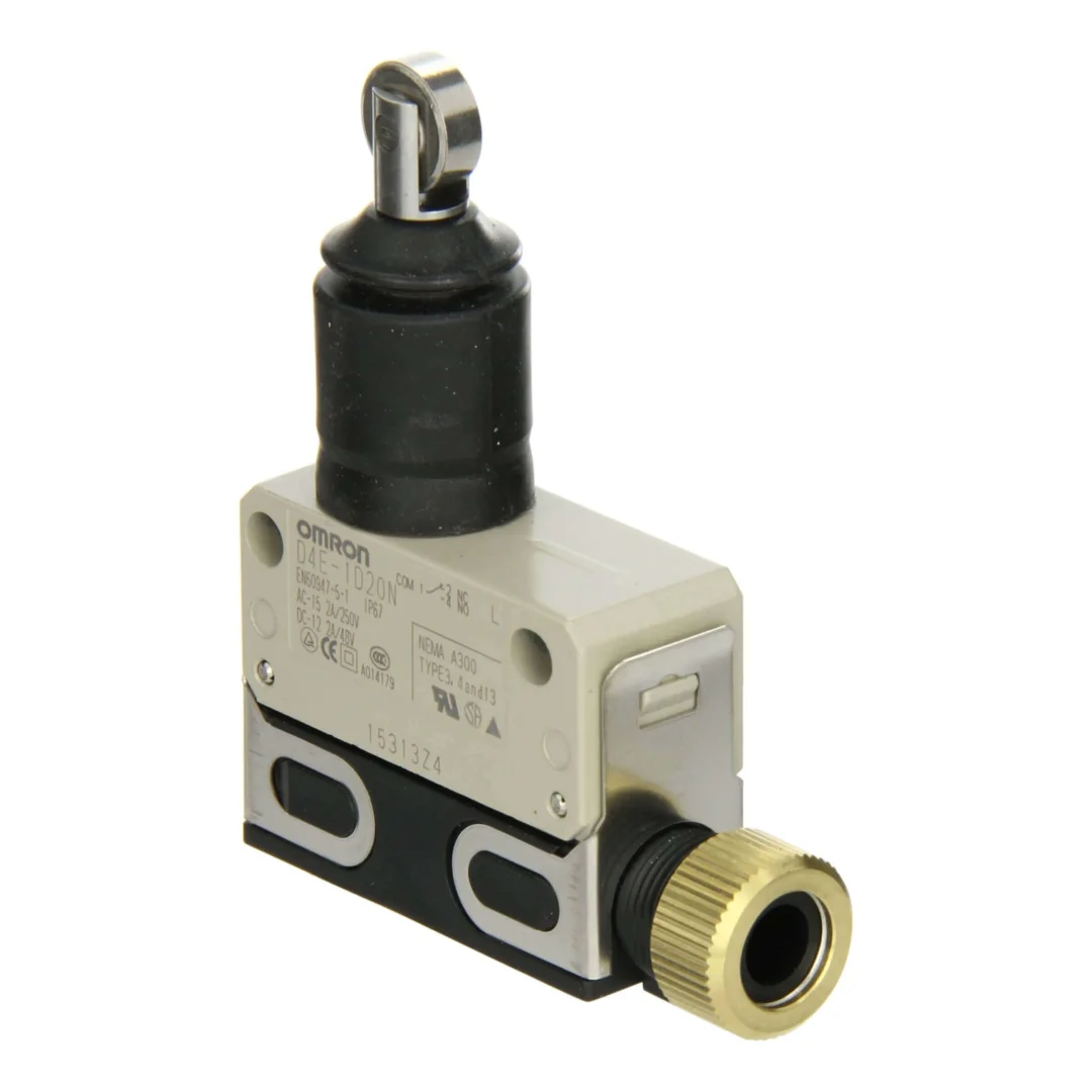 Omron D4E-1D20N Şalt Malzemeleri ve Güç Yönetimi