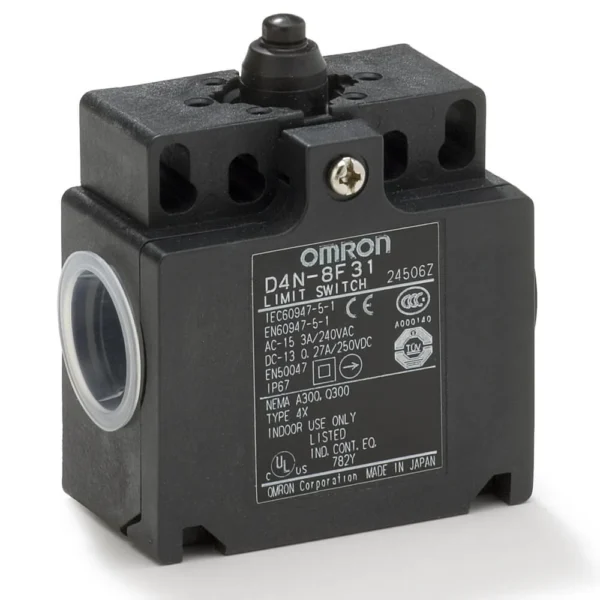 Omron D4N-8B31 Şalt Malzemeleri ve Güç Yönetimi