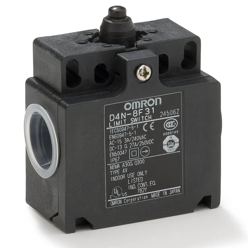 Omron D4N-9131 Şalt Malzemeleri ve Güç Yönetimi