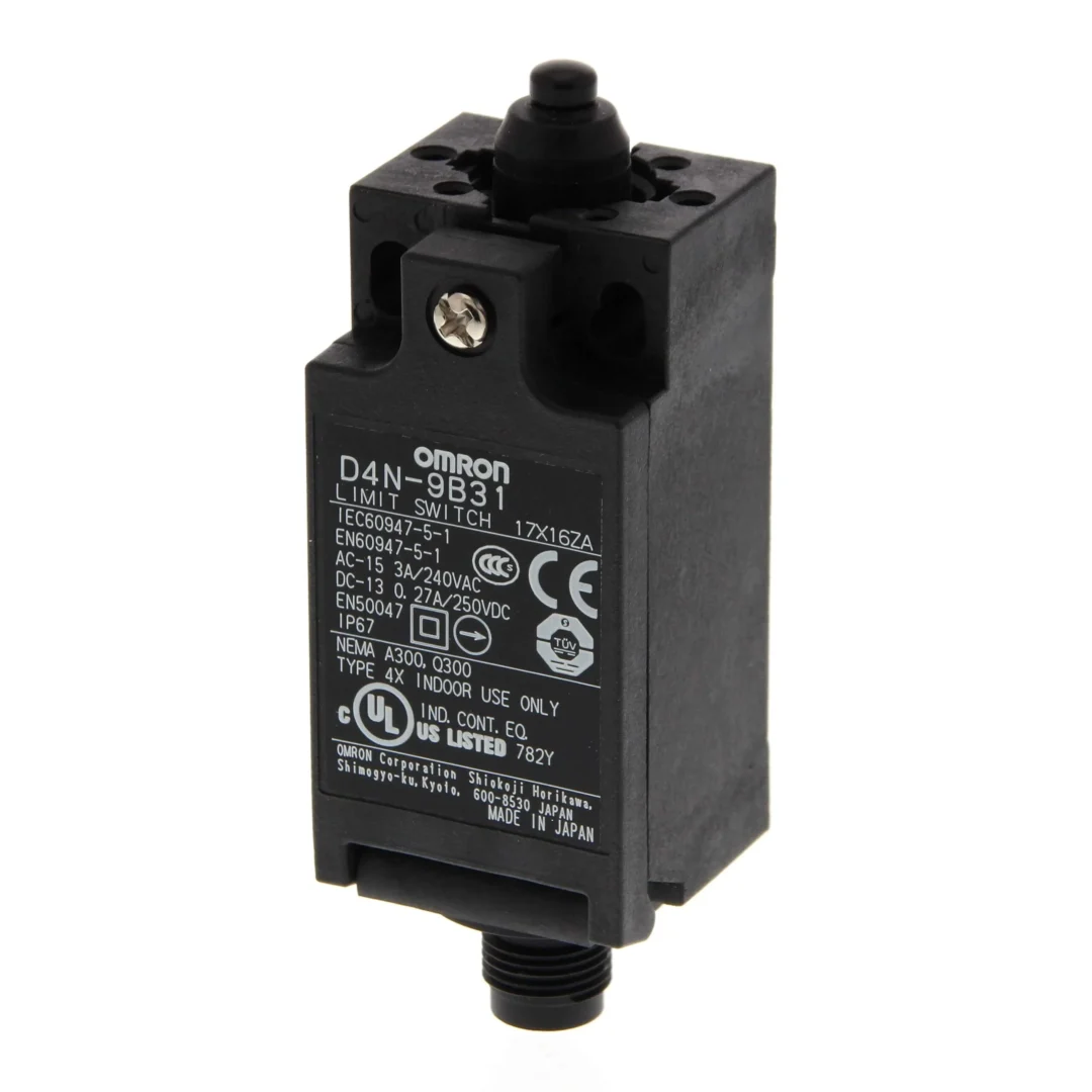 Omron D4N-9B31 Şalt Malzemeleri ve Güç Yönetimi