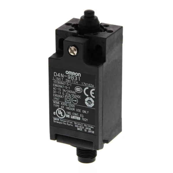Omron D4N9B31 Şalt Malzemeleri ve Güç Yönetimi