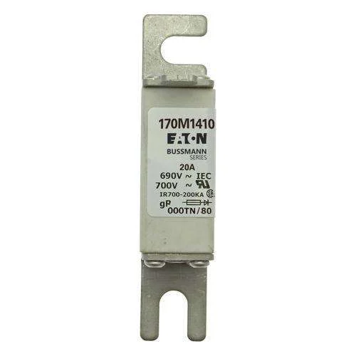 Eaton 170M1410 – FUSE 20A 690V 000TN/80 GR UC