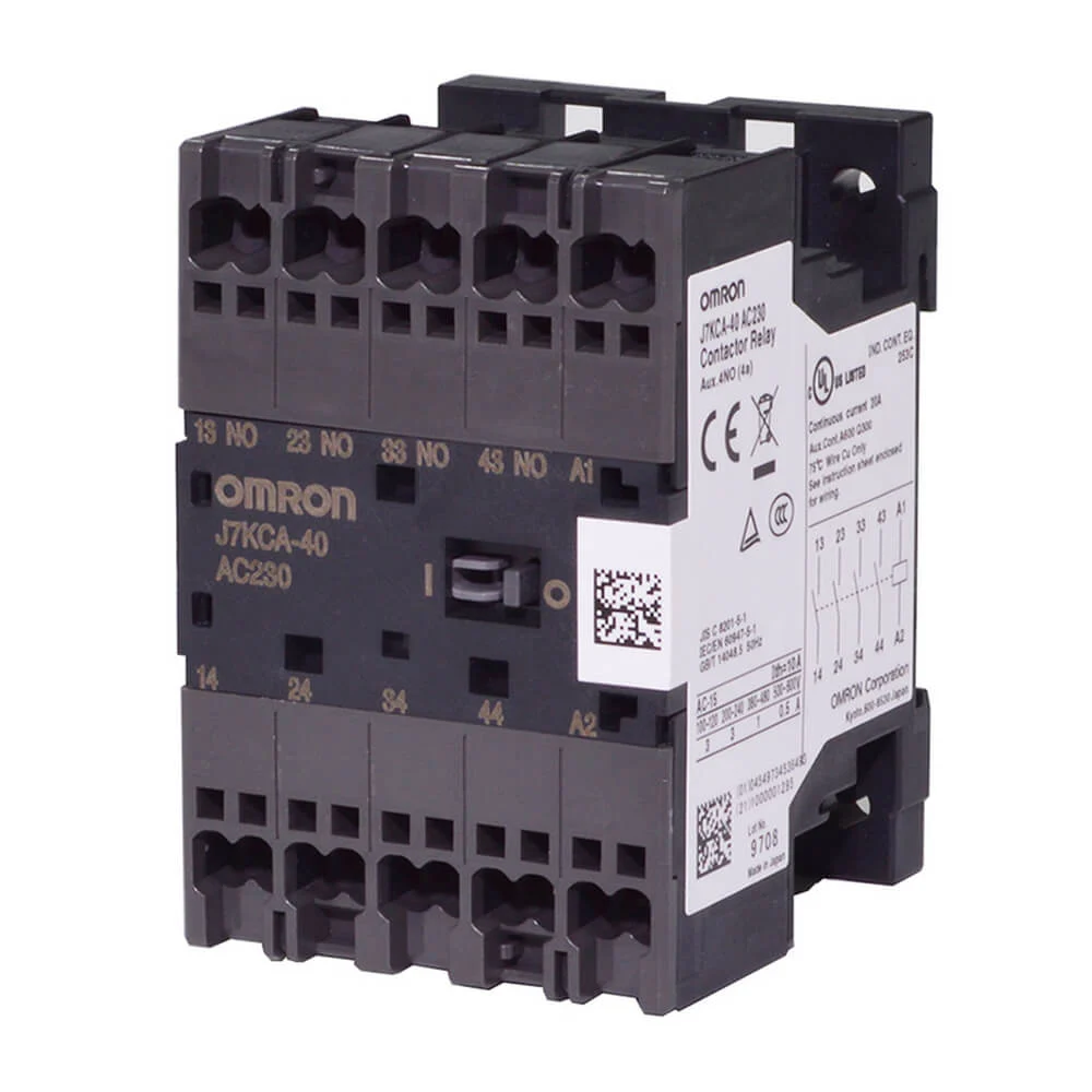 Omron J7KCA-40 230VAC Röleler ve Kontrol Cihazları