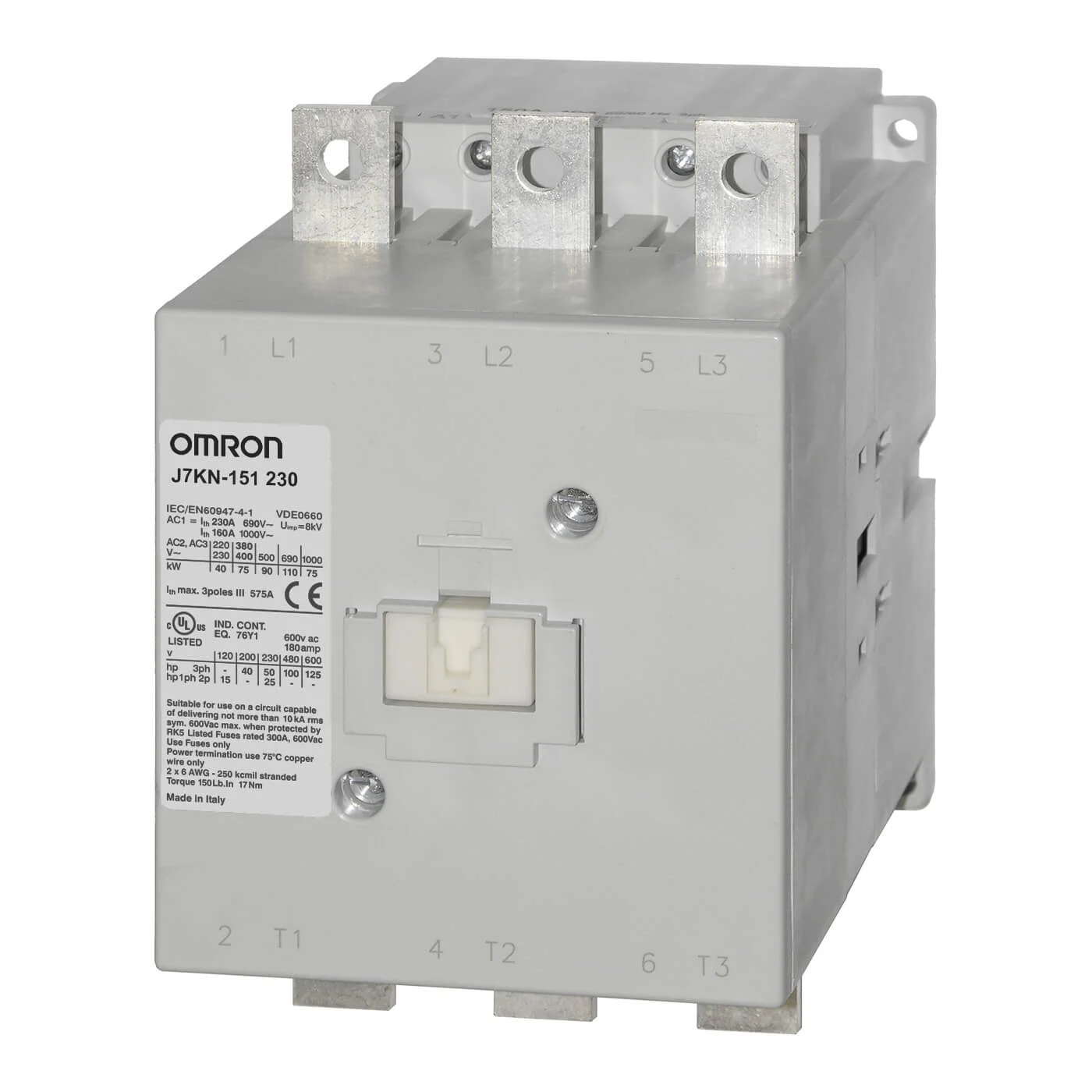 Omron J7KN151230 Şalt Malzemeleri ve Güç Yönetimi