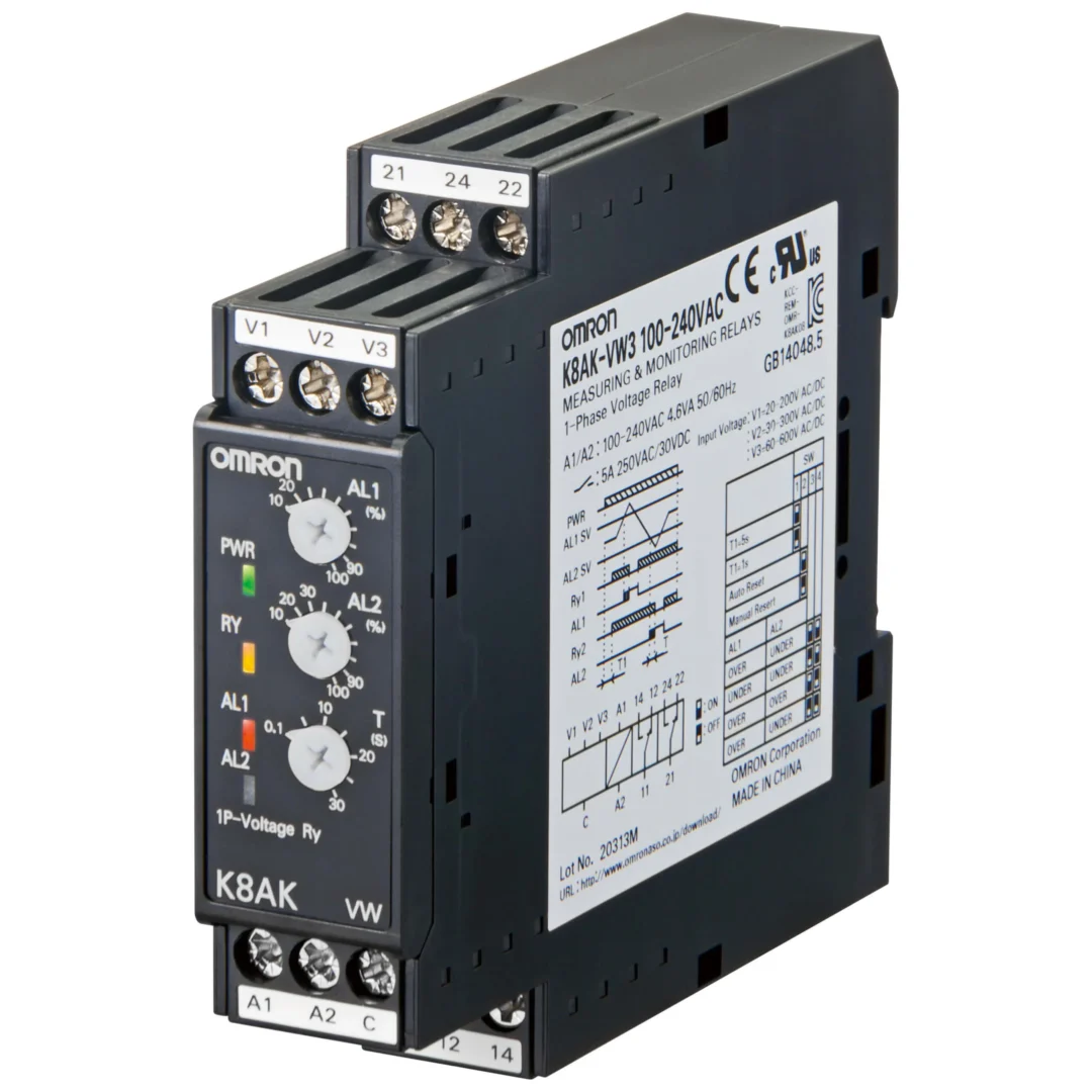 Omron K8AK-VW2 24VAC/DC Röleler ve Kontrol Cihazları