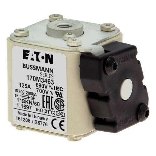 Eaton 170M3463 – FUSE 125A 690V 1*BKN/50 AR UC