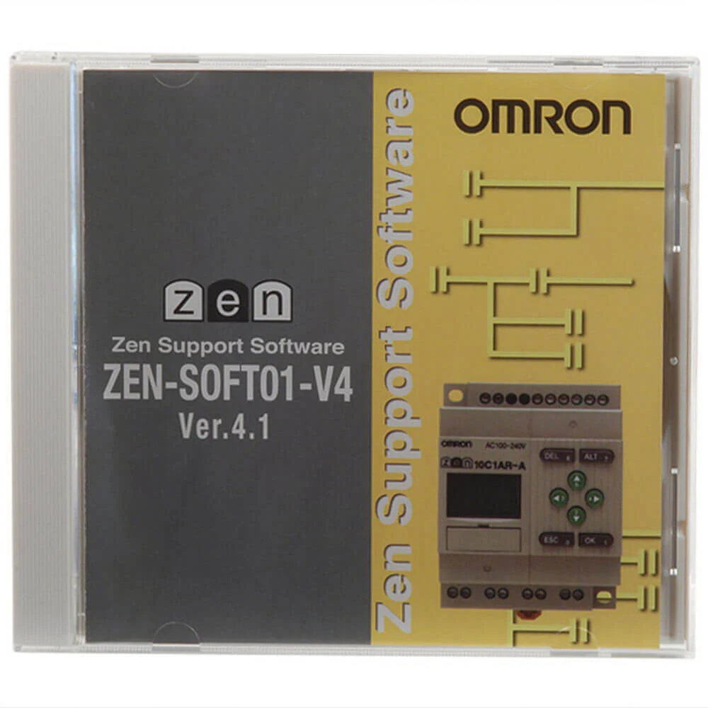Omron ZEN-SOFT01-V4 Otomasyon ve Kontrol Sistemleri