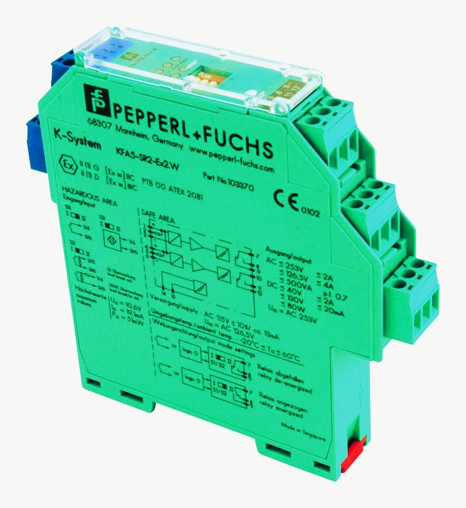 Pepperl Fuchs 103370 – KFA5-SR2-EX2.W Röleler ve Kontrol Cihazları