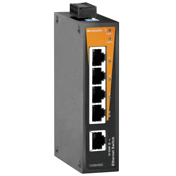 Weidmuller 1240840000 – IE-SW-BL05-5TX