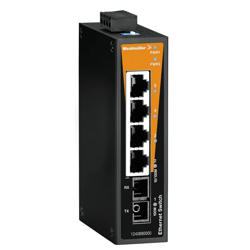 Weidmuller 1240890000 – IE-SW-BL05-4TX-1SC