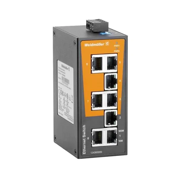 Weidmuller 1240900000 – IE-SW-BL08-8TX