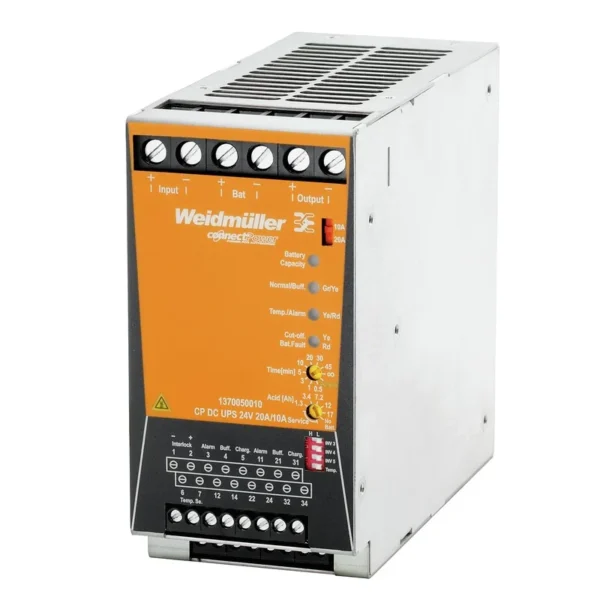 Weidmuller 1370050010 – CP DC UPS 24V 20A/10A