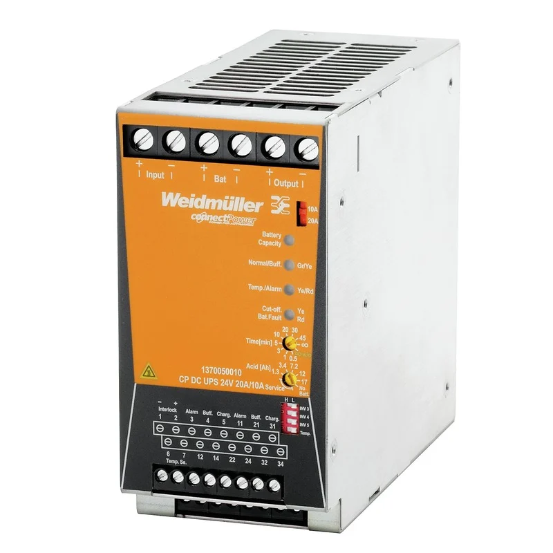 Weidmuller 1370050010 – CP DC UPS 24V 20A/10A
