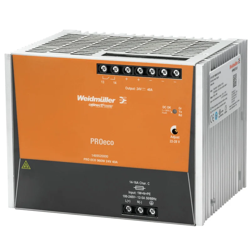Weidmuller 1469520000 – PRO ECO 960W 24V 40A