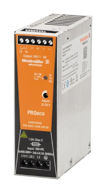 Weidmuller 1469530000 – PRO ECO3 120W 24V 5A