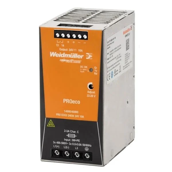 Weidmuller 1469540000 – PRO ECO3 240W 24V 10A