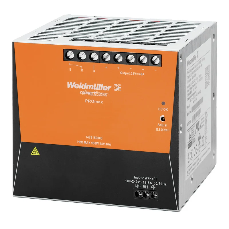 Weidmuller 1478270000 – PRO MAX 960W 48V 20A