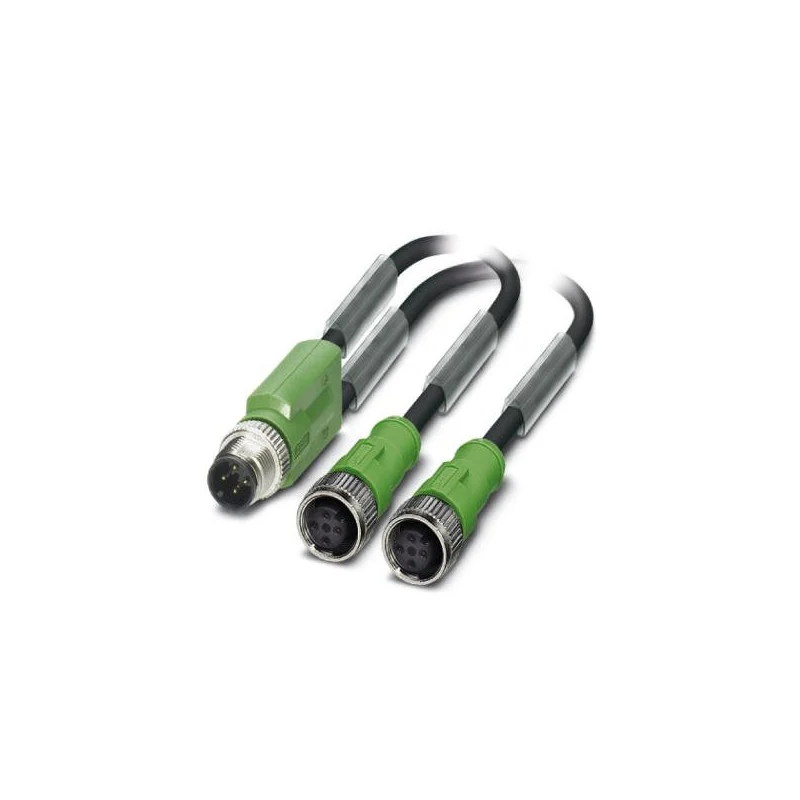 Phoenix Contact 1510722 – SAC-4P-M12Y/2X0,3-PUR/M12FS VP