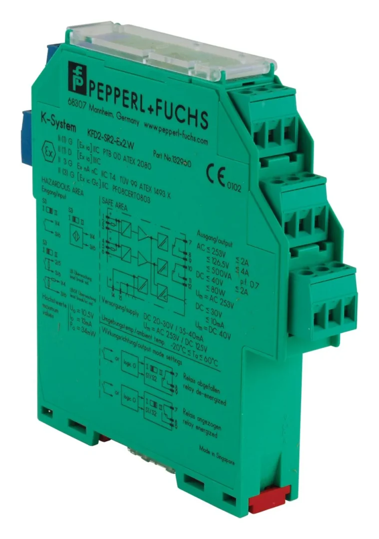 Pepperl Fuchs 203355 – KFD2-SR2-EX2.W Röleler ve Kontrol Cihazları